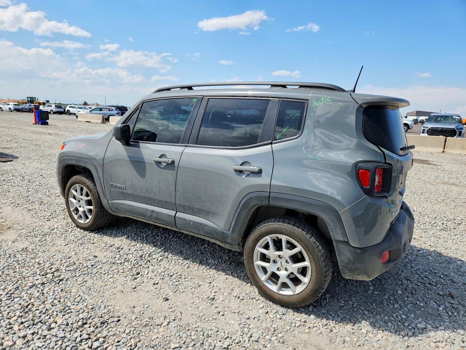 2022 Jeep VIN ZACNJDB15NPN47585 COPART salvage auction — REAR END, Co - Public - Salvage Title, sold $3,800 on 2026-07-21 (photo 2)