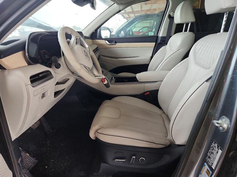 2024 Hyundai Palisade VIN KM8R54GE1RU688254 COPART salvage auction — FRONT END, Tx - Salvage Vehicle Title, sold $10,600 on 2026-07-24 (photo 7)