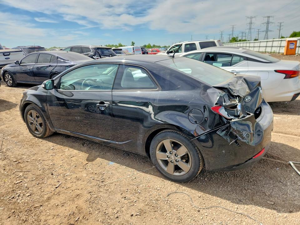 2010 Kia Forte VIN KNAFU6A2XA5251563 COPART salvage auction — REAR END, Il - Salvage Certificate, sold $400 on 2026-07-14 (photo 2)
