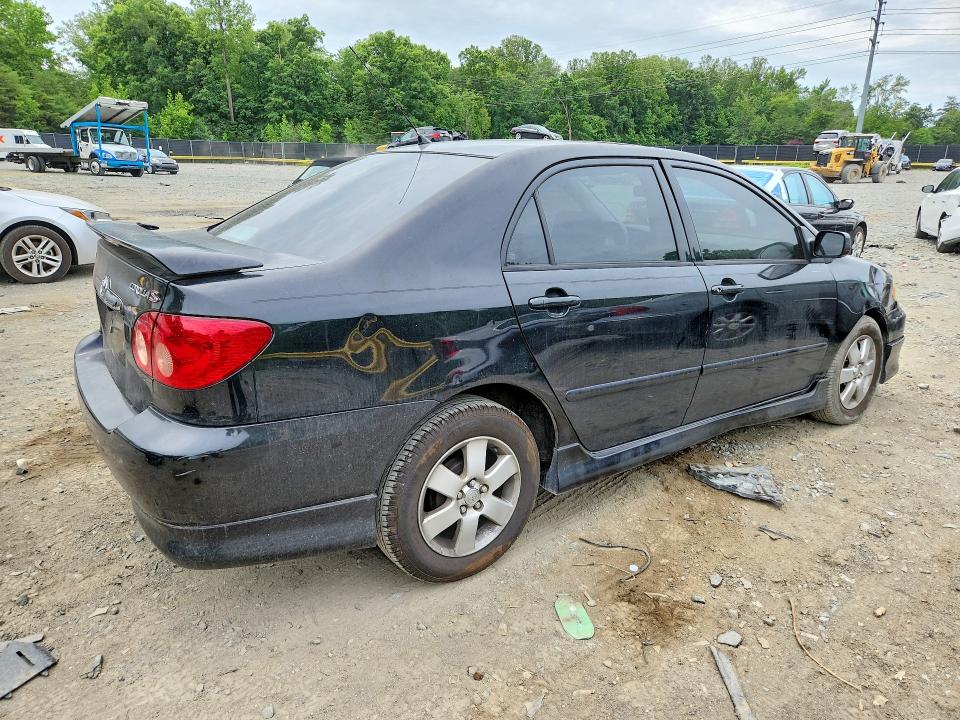 2007 Toyota Corolla VIN 2T1BR30E27C821225 COPART salvage auction — FRONT END, Md - Cert Of Salvage > 75% Damage, sold $2,350 on 2026-07-02 (photo 3)