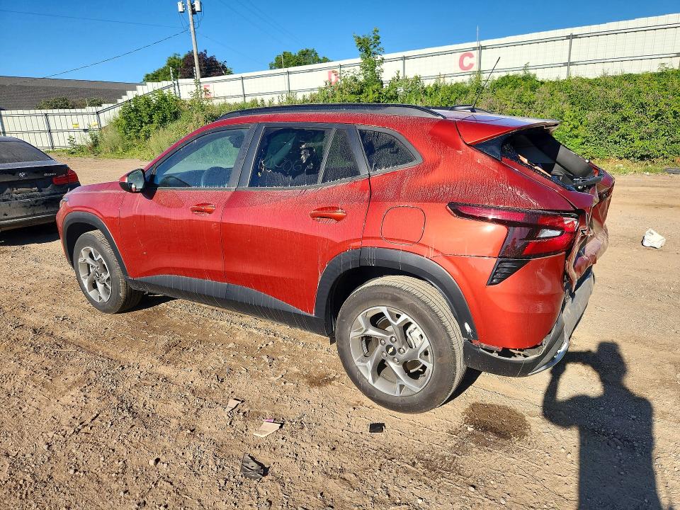 2024 Chevrolet Trax VIN KL77LHE21RC101006 COPART salvage auction — REAR END, Mi - Certificate Of Title, sold $200 on 2026-07-29 (photo 2)