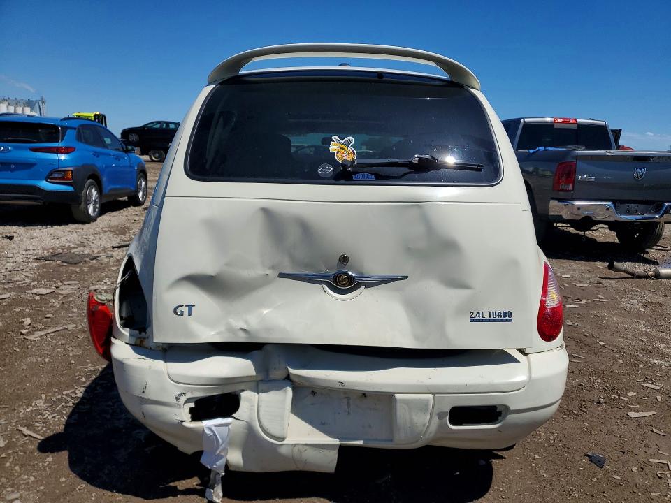 2006 Chrysler Pt cruiser VIN 3A8FY78G46T338602 COPART salvage auction — FRONT END, IL - SALVAGE CERTIFICATE, sold $225 on 2026-07-24 (photo 6)