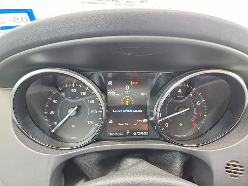 2019 Jaguar F-pace VIN SADCK2GX9KA390488 COPART salvage auction — FRONT END, Tx - Salvage Vehicle Title, sold $3,150 on 2026-07-17 (photo 9)