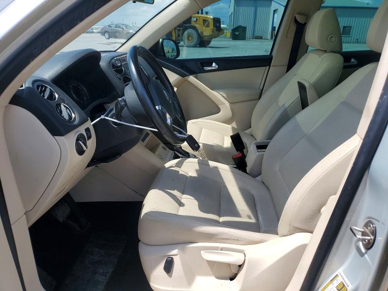 2015 Volkswagen Tiguan VIN WVGBV7AXXFW568983 COPART salvage auction — FRONT END, Ok - Cert Of Title-Salvage, sold $1,100 on 2026-07-31 (photo 7)