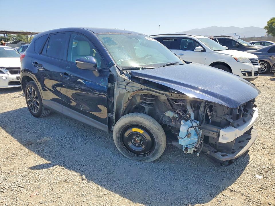 2016 Mazda VIN JM3KE2DY7G0749658 COPART salvage auction — FRONT END, Ca - Salvage Certificate, sold $2,850 on 2026-07-02 (photo 4)