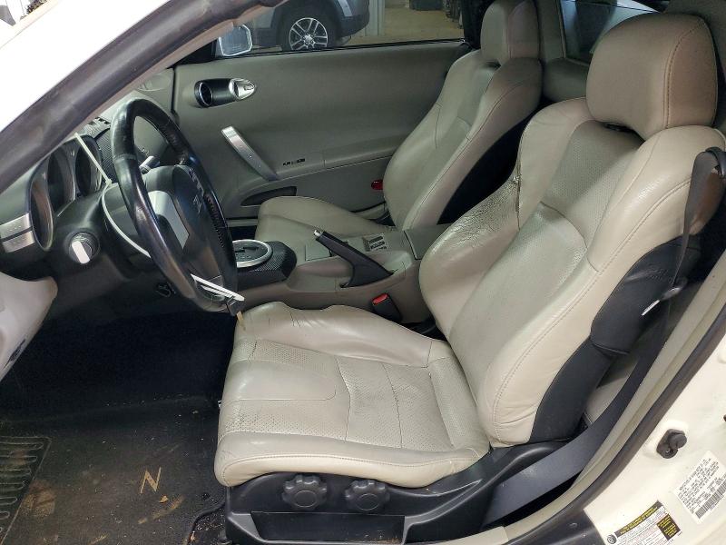 2005 Nissan 350z VIN JN1AZ36A45M755103 COPART salvage auction — FRONT END, Nc - Salvage Certificate Of Title, sold $175 on 2026-07-29 (photo 7)