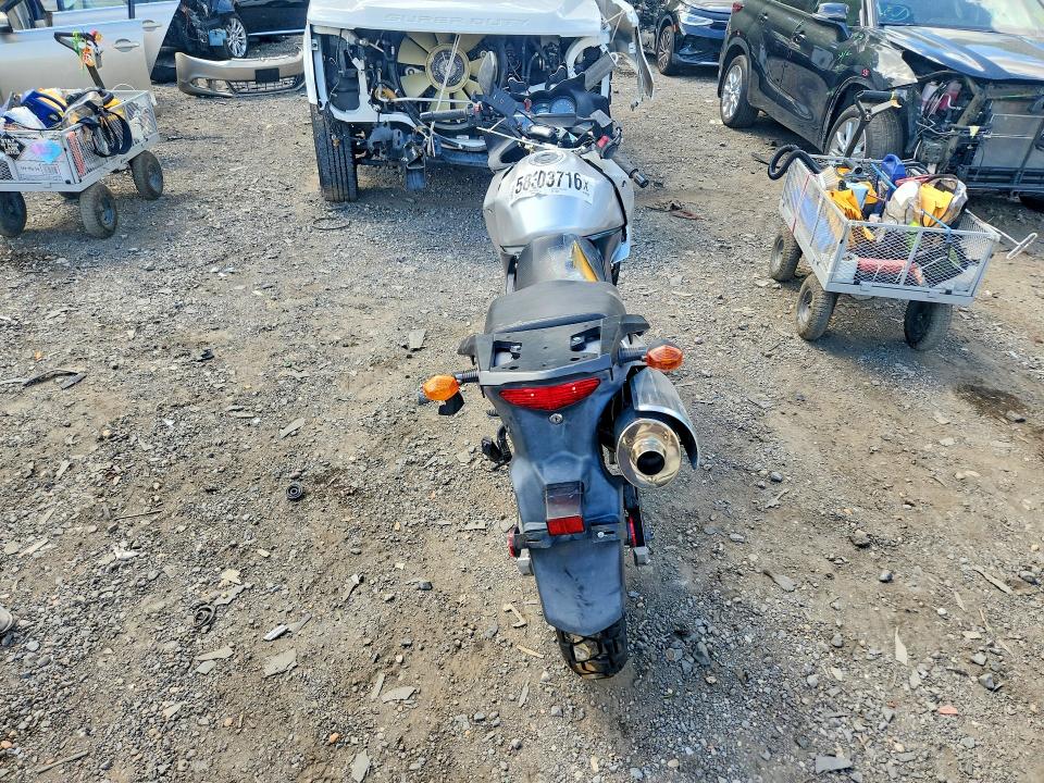 2008 Suzuki Dl650 VIN JS1VP54A982100609 COPART salvage auction — FRONT END, Md - Cert Of Salvage > 75% Damage, sold $125 on 2026-07-23 (photo 4)