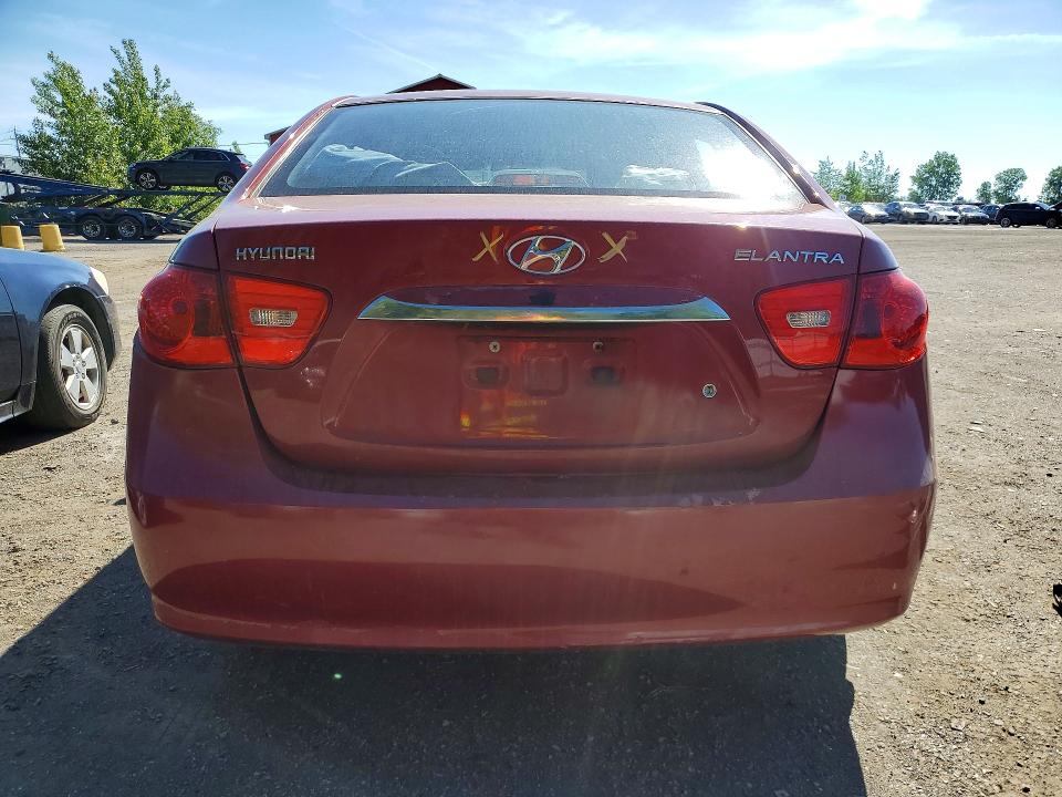2010 Hyundai Elantra VIN KMHDU4AD4AU992910 COPART salvage auction — FRONT END, ON - PERMIT SALVAGE, sold $200 on 2026-07-23 (photo 6)