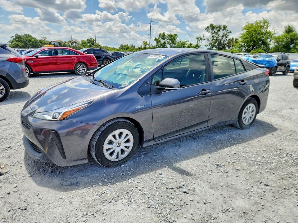 2021 Toyota VIN JTDKAMFU1M3147827 COPART salvage auction — REAR END, FL - CERT OF TITLE SLVG REBUILDABLE, sold $6,800 on 2026-07-31 (photo 1)