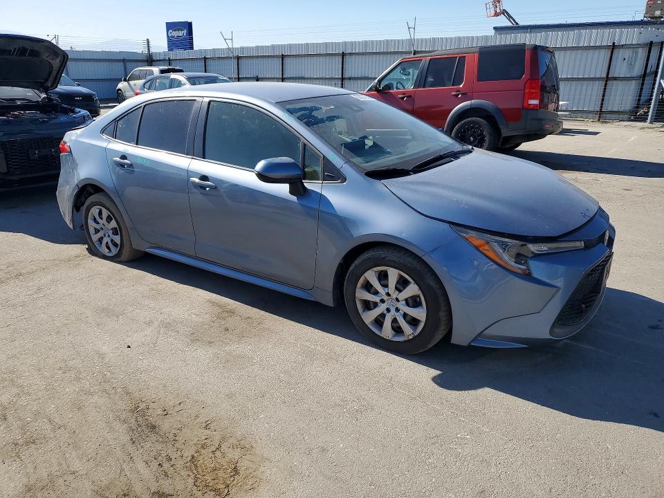 2021 Toyota VIN JTDEPMAEXMJ150748 COPART salvage auction — REAR END, Ca - Salvage Certificate, sold $6,300 on 2026-07-31 (photo 4)