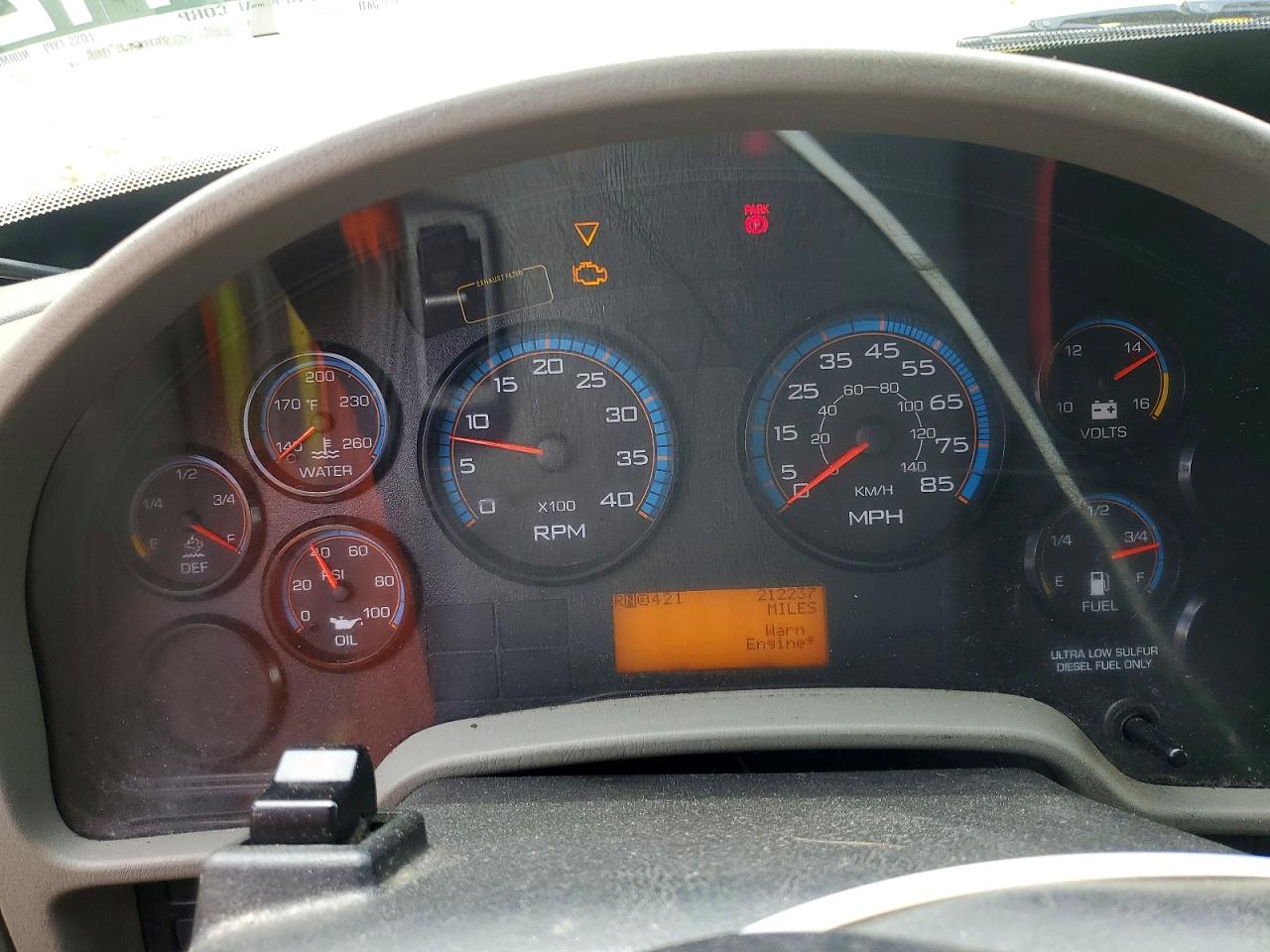 2017 International 4300 VIN 1HTMMMMM0HH714088 COPART salvage auction — Normal Wear, NY - CERTIFICATE OF TITLE, sold $1,800 on 2026-10-08 (photo 8)