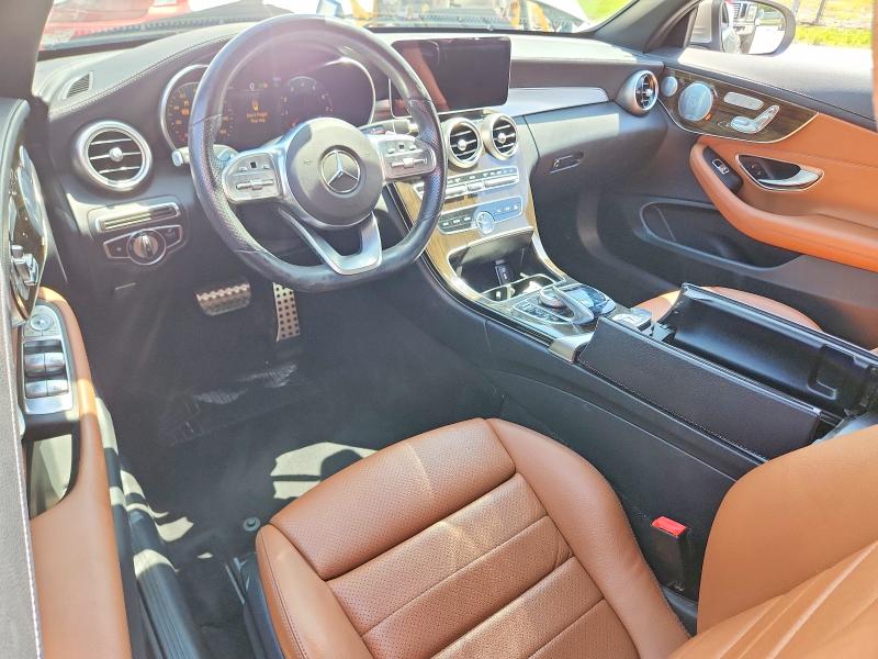2020 Mercedes-benz C-klasse VIN WDDWK8DB9LF943963 COPART salvage auction — WATER/FLOOD, Fl - Certificate Of Destruction, sold $16,200 on 2026-07-08 (photo 8)