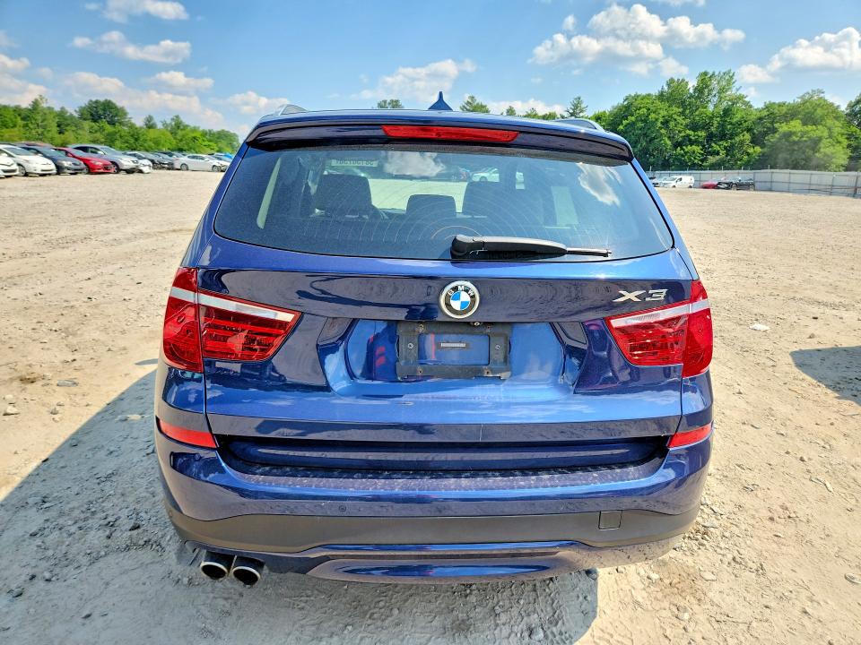 2015 BMW X3 VIN 5UXWX9C56F0D58277 COPART salvage auction — FRONT END, Ma - Cert Of Title-Reconstrctd Coll, sold $2,300 on 2026-07-20 (photo 6)