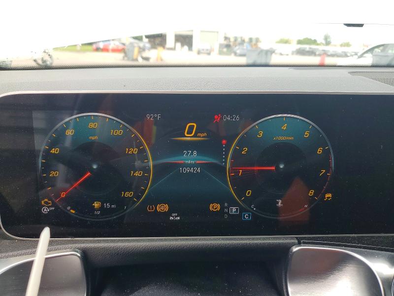 2020 Mercedes-benz Glb-class VIN W1N4M4HB2LW028024 COPART salvage auction — MINOR DENT/SCRATCHES, FL - CERTIFICATE OF TITLE (P), sold $10,000 on 2026-07-15 (photo 9)