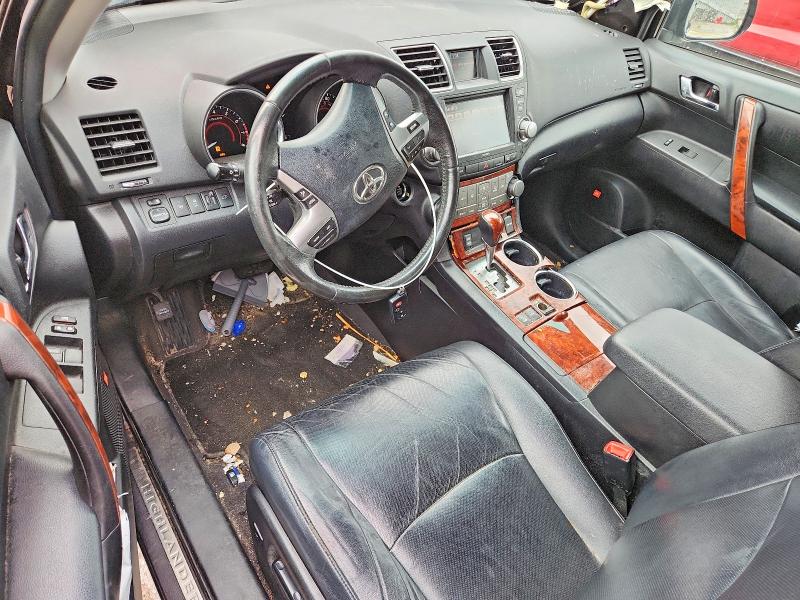 2011 Toyota Highlander VIN 5TDDK3EH7BS077041 COPART salvage auction — FRONT END, In - Cert Of Title-Salvage Title, sold $3,250 on 2026-07-06 (photo 8)