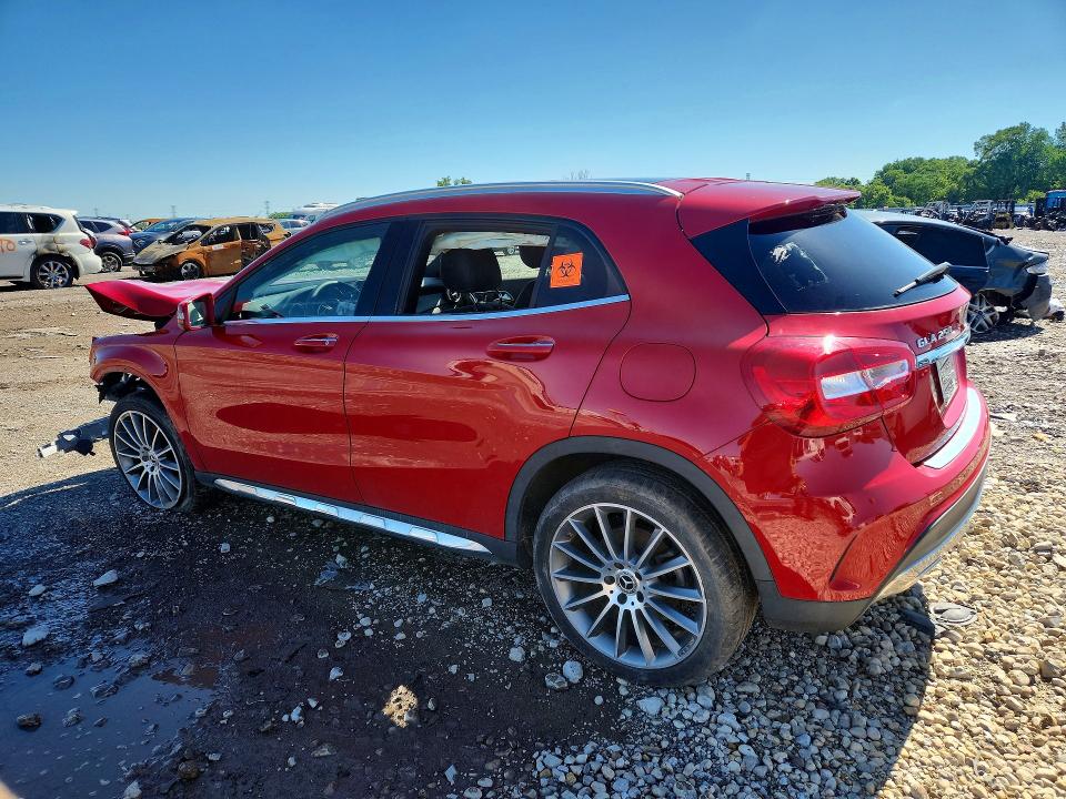 2018 Mercedes-benz Gla-klasse VIN WDCTG4GB5JJ474605 COPART salvage auction — FRONT END, IL - CERTIFICATE OF TITLE, sold $3,300 on 2026-07-29 (photo 2)