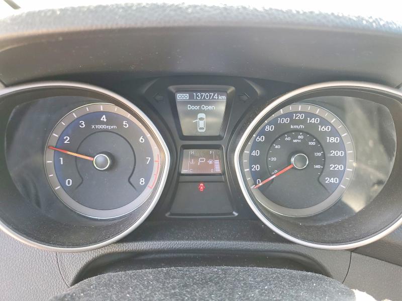 2013 Hyundai Elantra VIN KMHD35LE3DU092793 COPART salvage auction — FRONT END, On - Permit Salvage, sold $700 on 2026-07-07 (photo 9)