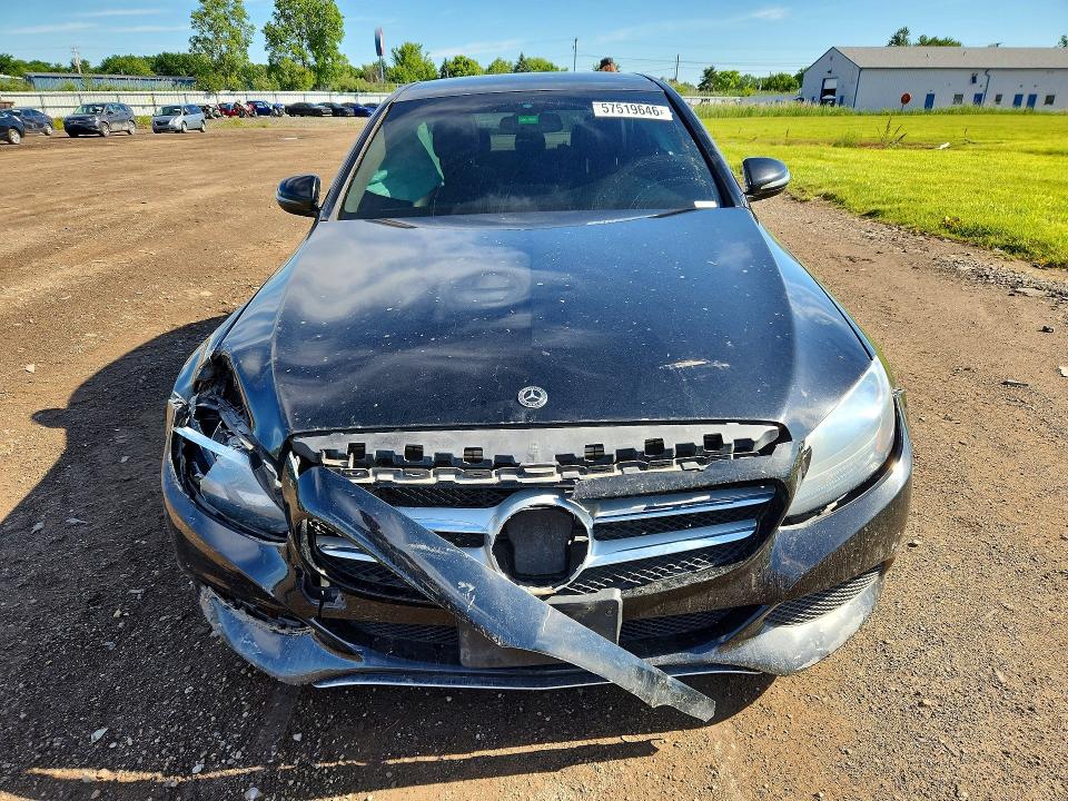 2018 Mercedes-benz VIN WDDWF4KB1JR342574 COPART salvage auction — FRONT END, Oh - Cert Of Title-Salvage, sold $125 on 2026-07-23 (photo 5)