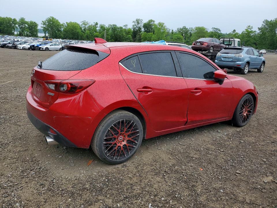 2014 Mazda 3 VIN JM1BM1M36E1102380 COPART salvage auction — SIDE, Tx - Certificate Of Title, sold $1,050 on 2026-07-14 (photo 3)