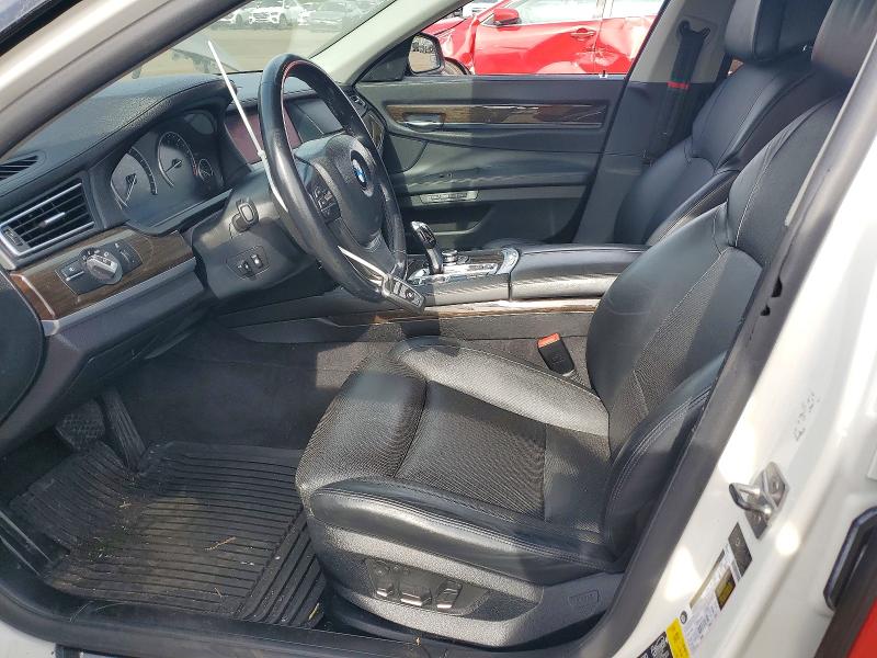 2012 BMW 7 series VIN WBAKC8C54CC434718 COPART salvage auction — MINOR DENT/SCRATCHES, Ct - Certificate Of Title, sold $1,000 on 2026-07-02 (photo 7)