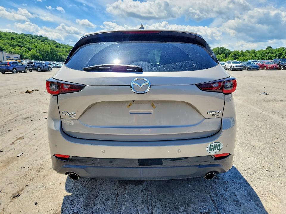 2025 Mazda Cx-5 VIN JM3KFBDY8S0602156 COPART salvage auction — FRONT END, Pa - Certificate Of Salvage, sold $11,300 on 2026-07-02 (photo 6)