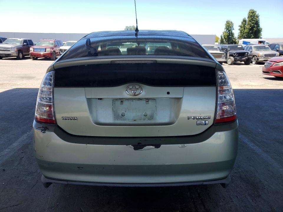 2009 Toyota Prius VIN JTDKB20U997843880 COPART salvage auction — FRONT END, Ca - Dis/Dlr/Exp App For Dup Clean, sold $675 on 2026-07-09 (photo 6)