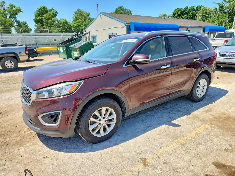 2017 Kia VIN 5XYPG4A35HG244470 COPART salvage auction — FRONT END, Ks - Cert Of Title-Salvage, sold $1,550 on 2026-07-22 (photo 1)