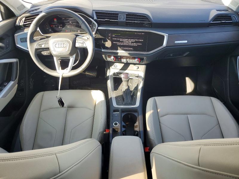 2023 Audi Q3 VIN WA1EECF36P1083183 COPART salvage auction — REAR END, Id - Salvage Certificate Of Title, sold $11,800 on 2026-08-17 (photo 8)