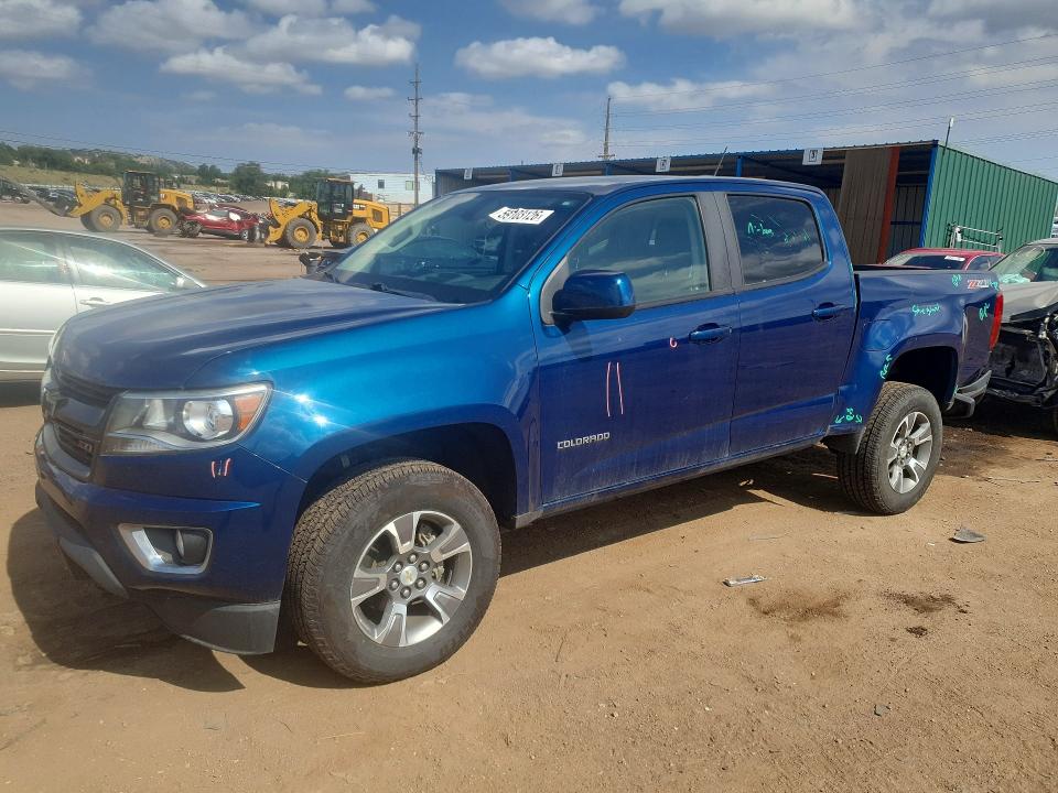 2019 Chevrolet VIN 1GCGTDEN5K1138793 COPART salvage auction — REAR END, Co - Salvage Title, sold $10,900 on 2026-08-03 (photo 1)
