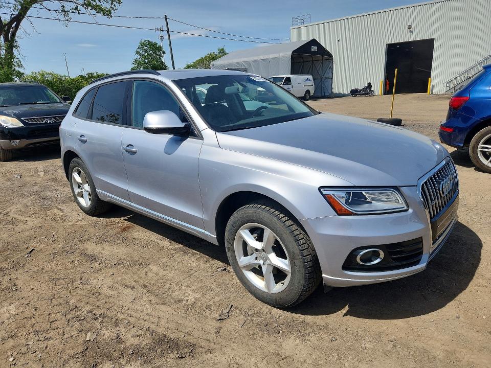 2017 Audi VIN WA1C2AFP8HA031689 COPART salvage auction — SIDE, Qc - Gravement Accidente, sold $4,750 on 2026-07-14 (photo 4)