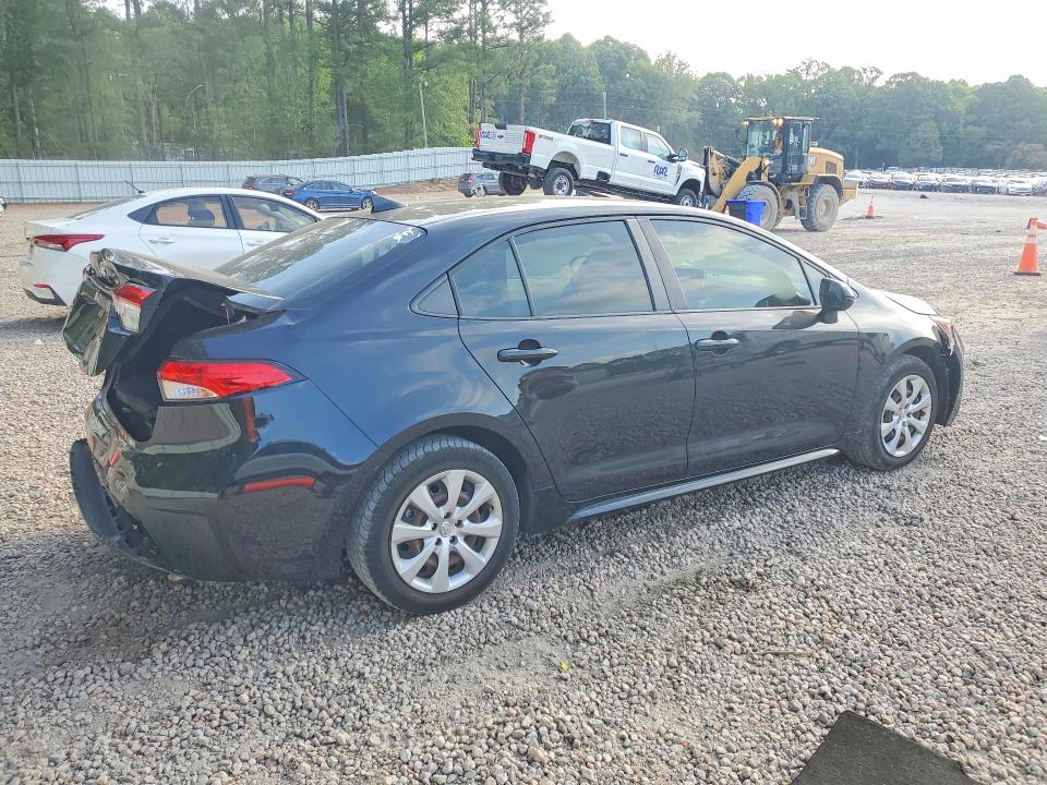 2020 Toyota VIN JTDEPRAE5LJ029475 COPART salvage auction — REAR END, Nc - Salvage Certificate Of Title, sold $4,500 on 2026-07-31 (photo 3)