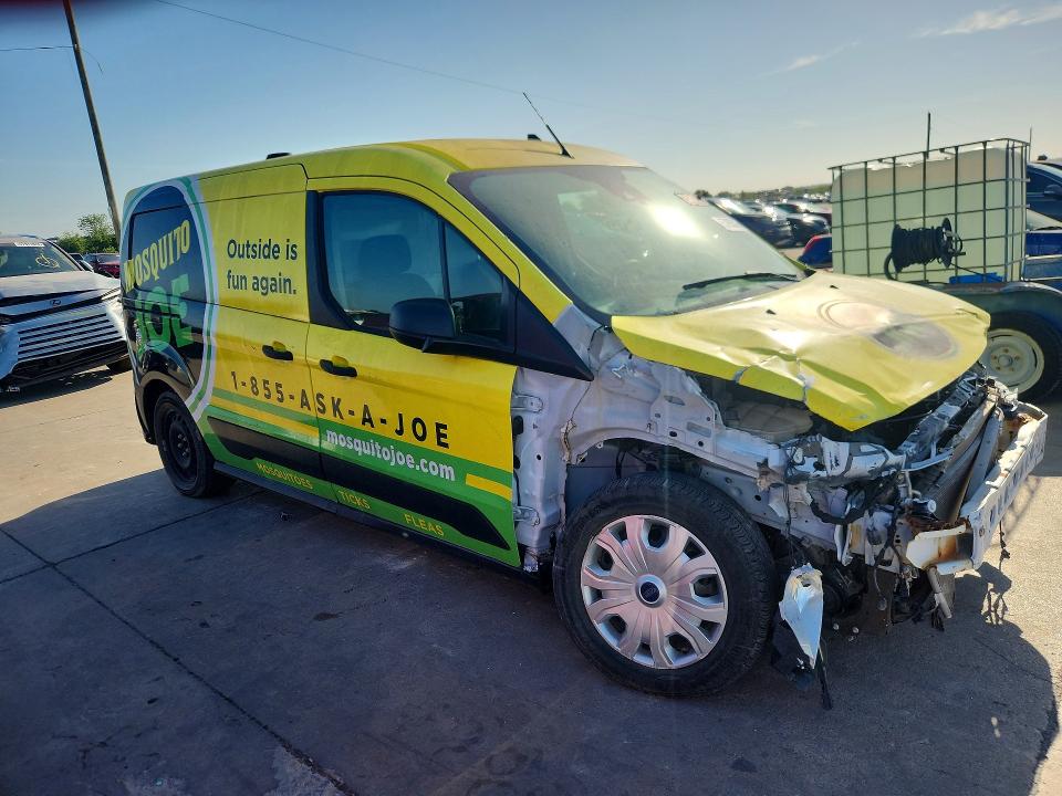 2020 Ford Transit connect VIN NM0LS7E74L1449909 COPART salvage auction — FRONT END, Tx - Cert Of Title-Rebuilt Salvage (P), sold $1,100 on 2026-07-08 (photo 4)