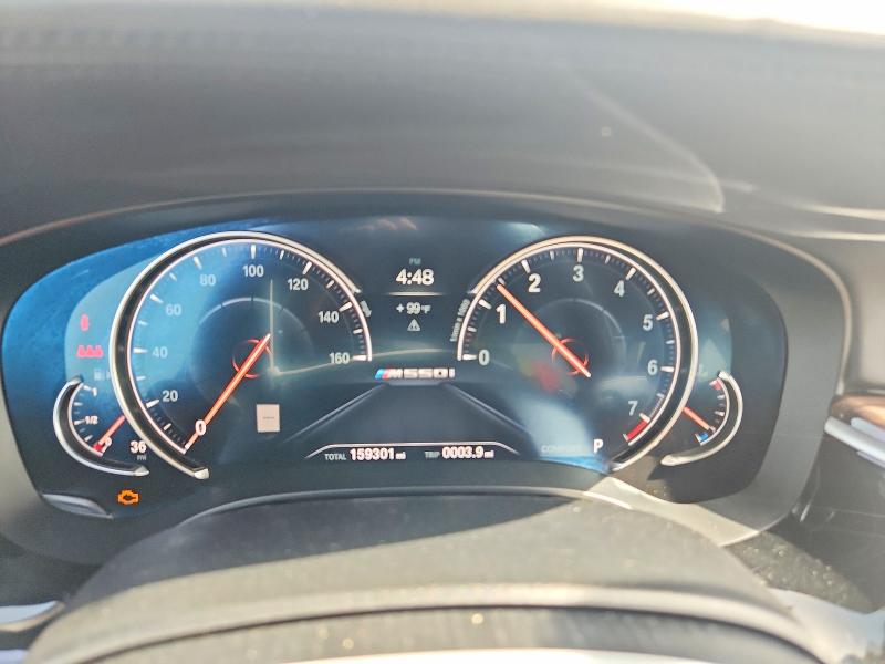 2018 BMW M5 VIN WBAJB9C5XJB035786 COPART salvage auction — NORMAL WEAR, Tx - Certificate Of Title, sold $12,800 on 2026-07-27 (photo 9)