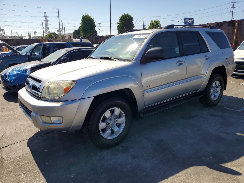 2005 Toyota 4runner VIN JTEZT14R558007530 COPART salvage auction — MINOR DENT/SCRATCHES, CA - SALVAGE CERTIFICATE, sold $2,900 on 2026-07-31 (photo 1)
