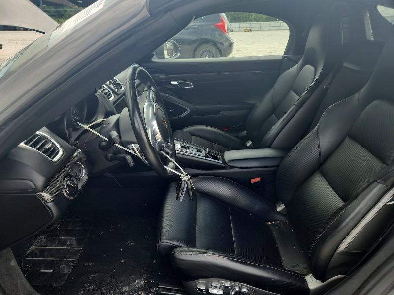 2016 Porsche Boxster VIN WP0CB2A83GS140484 COPART salvage auction — FRONT END, Ga - Cert Of Title-Salvage, sold $22,000 on 2026-08-31 (photo 7)