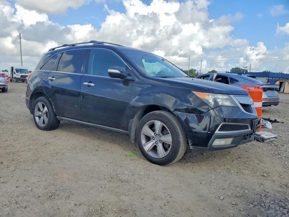 2013 Acura Mdx VIN 2HNYD2H36DH523567 COPART salvage auction — FRONT END, Tx - Certificate Of Title, sold $1,000 on 2026-07-09 (photo 4)