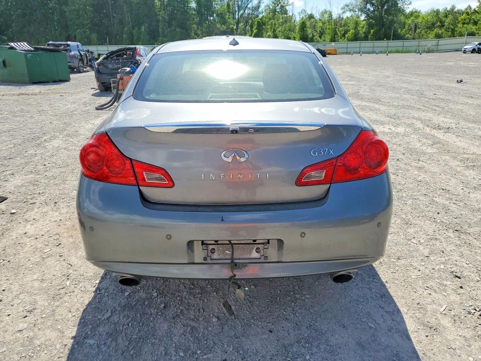 2012 Infiniti G VIN JN1CV6AR0CM675796 COPART salvage auction — MECHANICAL, Nj - Certificate Of Title, sold $425 on 2026-07-20 (photo 6)