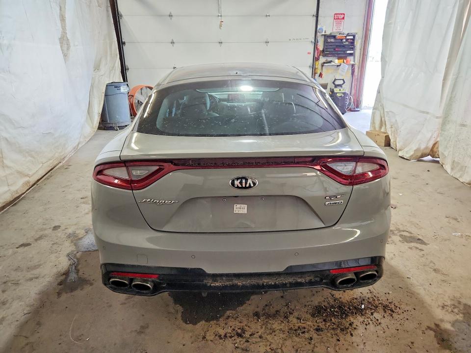 2019 Kia Stinger VIN KNAE45LC6K6053635 COPART salvage auction — FRONT END, Pa - Certificate Of Salvage, sold $2,400 on 2026-07-09 (photo 6)