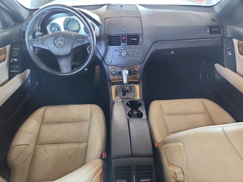 2008 Mercedes-benz C class VIN WDDGF56X28F032106 COPART salvage auction — FRONT END, AZ - CERT OF TITLE-RESTORED SALVAGE (P), sold $475 on 2026-07-29 (photo 8)