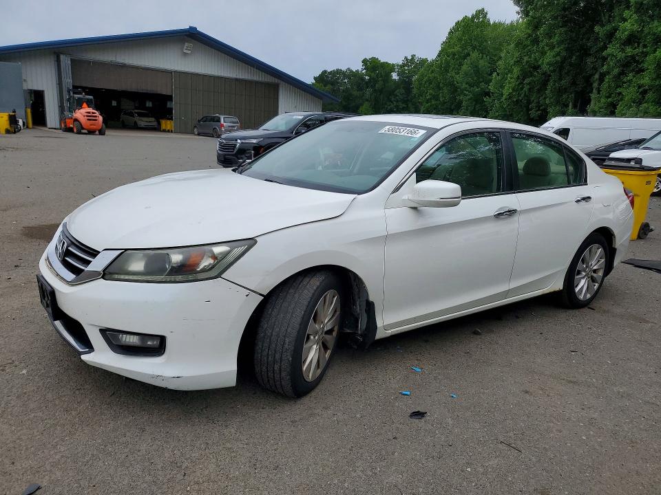 2014 Honda VIN 1HGCR2F78EA060114 COPART salvage auction — FRONT END, Ct - Cert Of Title-Salvage, sold $2,150 on 2026-07-02 (photo 1)