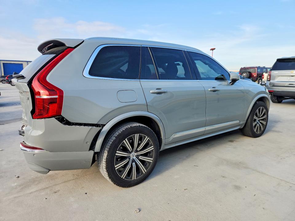 2025 Volvo Xc90 VIN YV4062PE8S1342169 COPART salvage auction — REAR END, TX - SALVAGE VEHICLE TITLE, sold $8,600 on 2026-07-28 (photo 3)