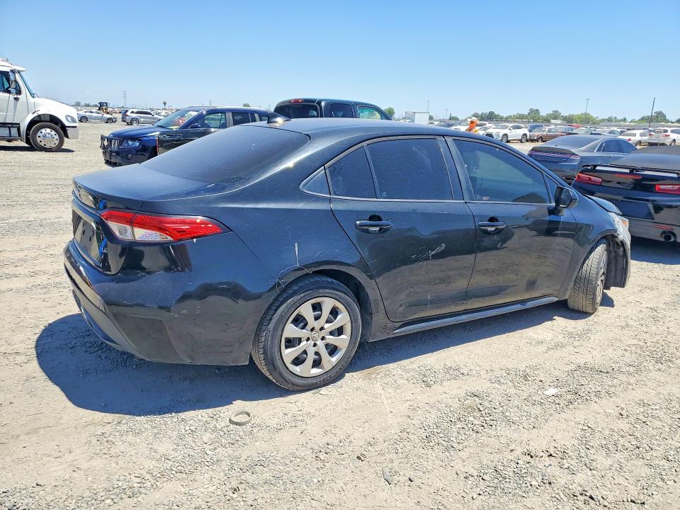 2020 Toyota Corolla VIN 5YFEPRAE3LP093381 COPART salvage auction — FRONT END, Ca - Dis/Dlr/Exp Only Clean Title (P), sold $4,150 on 2026-07-18 (photo 3)