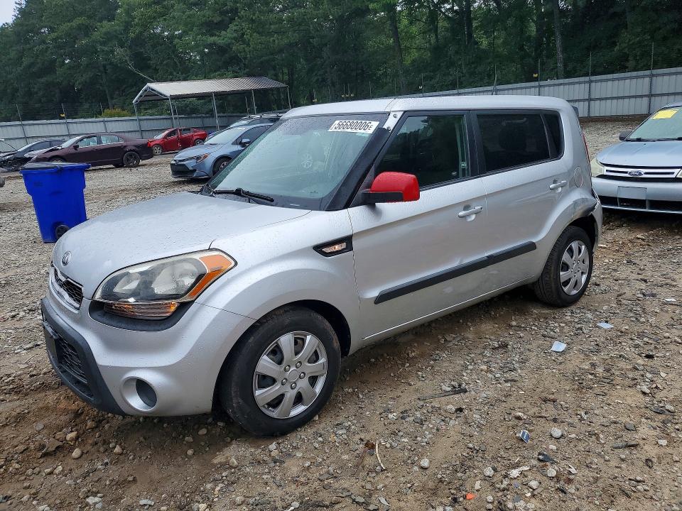 2013 Kia Soul VIN KNDJT2A59D7526111 COPART salvage auction — REAR END, Ga - Cert Of Title-Salvage, sold $600 on 2026-07-24 (photo 1)