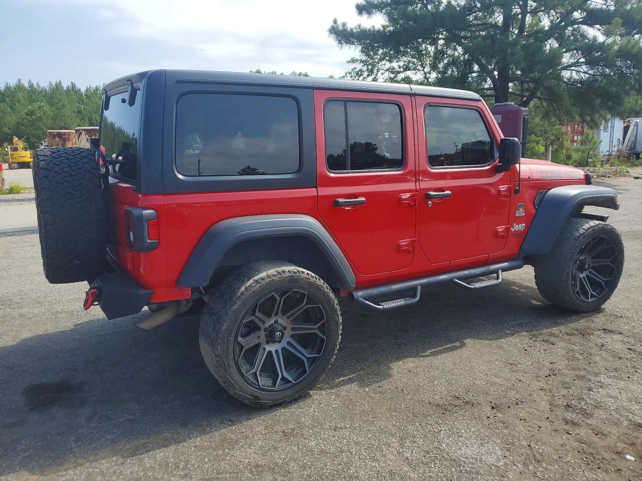 2019 Jeep Wrangler Unlimited VIN 1C4HJXDG5KW528214 COPART salvage auction — Minor Dent/Scratches, GA - CERTIFICATE OF TITLE (P), sold $10,700 on 2026-07-01 (photo 3)