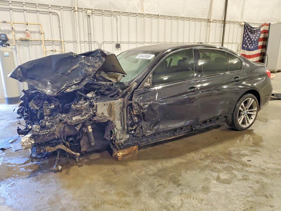 2013 BMW VIN WBA3B9G59DNP39404 COPART salvage auction — FRONT END, Mn - Cert Of Title-Salvage, sold $400 on 2026-08-10 (photo 1)