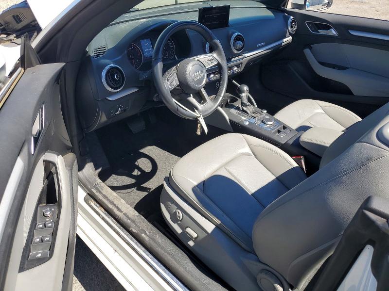 2018 Audi A3 VIN WAU78LFF2J1014589 COPART salvage auction — FRONT END, Ca - Salvage Certificate, sold $1,400 on 2026-07-19 (photo 8)