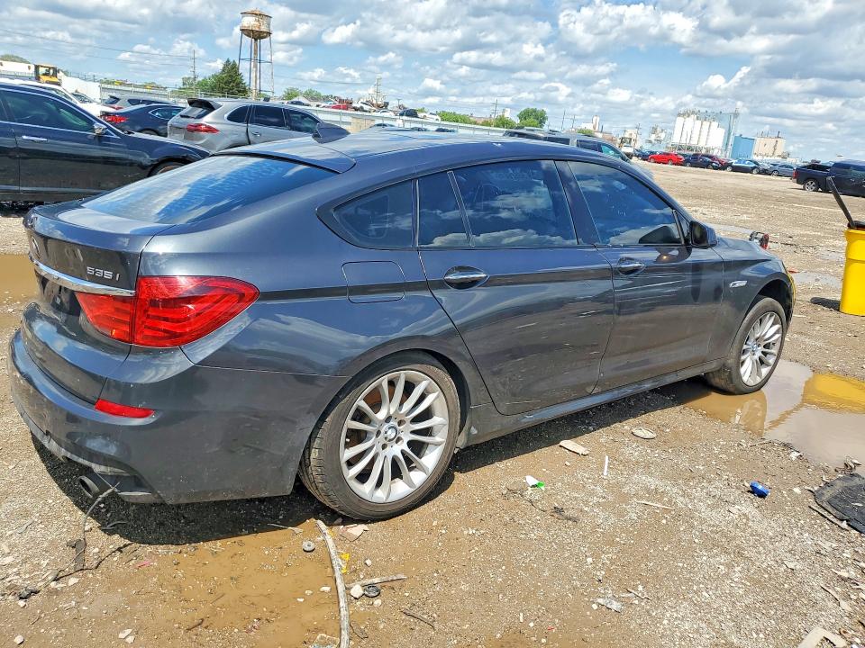 2013 BMW 5er VIN WBASP2C55DC339314 COPART salvage auction — REAR END, Il - Salvage Certificate, sold $625 on 2026-07-29 (photo 3)