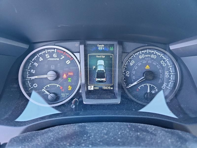 2023 Toyota Tacoma VIN 3TMCZ5AN6PM575852 COPART salvage auction — FRONT END, Nm - Cert Of Title-Salvage, sold $12,200 on 2026-07-30 (photo 9)