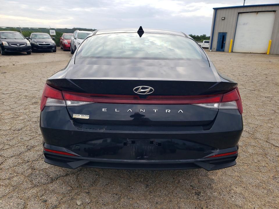 2023 Hyundai Elantra VIN KMHLM4AG8PU502239 COPART salvage auction — FRONT END, Va - Cert Of Title - Salvage, sold $3,300 on 2026-07-17 (photo 6)