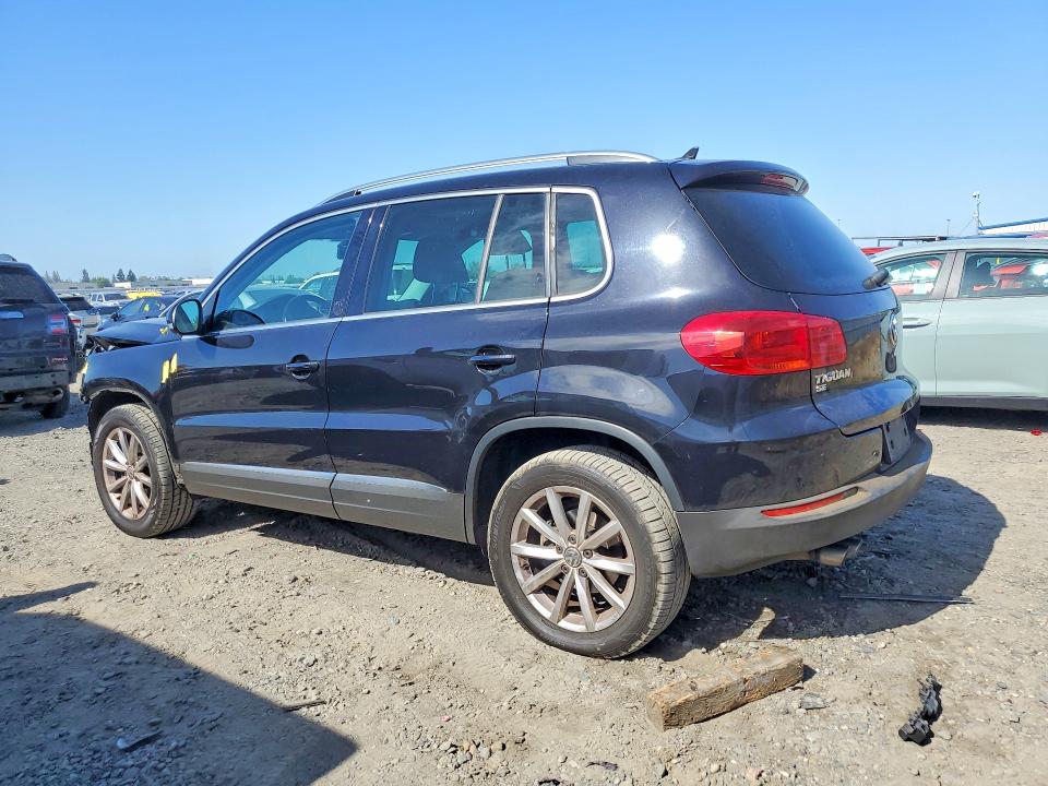 2017 Volkswagen Tiguan VIN WVGRV7AX9HK019574 COPART salvage auction — FRONT END, Ca - Salvage Certificate, sold $2,000 on 2026-07-07 (photo 2)